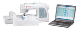 SINGER Futura XL400 Portable Sewing and125 Embroidery Design Machine including 30 BuiltIn Stitches,