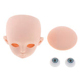 LEIPUPA 60cm 21 Joints Body Part 1/3 BJD Doll W/ Faceplate Shell Eyes Parts Accs