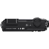 Nikon COOLPIX W300 Digital Camera (Black) (26523) + 64GB Memory Card + Card Reader + Deluxe Soft Bag + Flex Tripod + Cleaning Kit + More (Renewed)