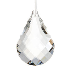 Bulk Buy: Darice DIY Crafts Crystal Cut Drop Pendant 43mm x 63mm (3-Pack) CRY-127