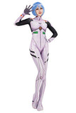 C-ZOFEK Womens Ayanami Cosplay White Bodysuit Costume (X-Small)