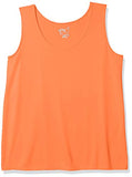 Just My Size Women's Plus-Size Cooldri Tank, Tangy Melon, 2X