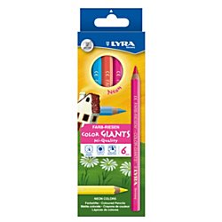 LYRA Giants Neon Coloring Pencils 6 (3941063)