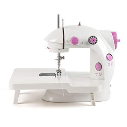 NEX Mini Sewing Machine Double Speed Double Thread Household Electric Sewing Machine with Extension