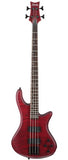 Schecter Stiletto Custom-4 Electric Bass Guitar (4 String, Vampyer Red Satin)