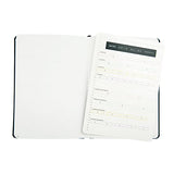 Yop & Tom A5 Dot Grid Journals - Moon and Stars - Updated 2021 Design - With Extra Thick Paper (160 GSM) (Sage Green)