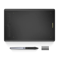 HUION Inspiroy H580X 8x5 Inch Drawing Tablets Pad Digital Graphics Tablet with 8192 Levels Battery-Free Pen and 8 Shortcut Keys, Compatible with Chromebook, Mac, PC or Android Mobile