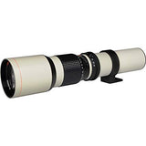 Canon M50 Mirrorless Camera Lens Bundle; 15-45mm is STM, 75-300mm III, 500mm, Lens Converter, T-Mount, Lexar 64GB U3 and Accessory Bundle