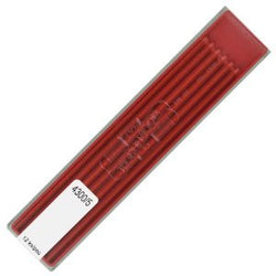 Koh-i-noor 2.0 mm Red Leads for Technical Drawing. 4300/5