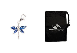 Darice Jewelry Making Charms Statement Lobster Claw Dragonfly (3 Pack) 1999-7546 Bundle with 1