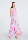 Ele-Woven Maxi Dress for Women – Tie Dye Handmade Boho Summer Dresses Casual