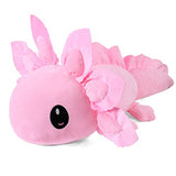 Fanunny 30 in Axolotl Stuffed Animals Plush Pillow Toys Axolotl Plushies Jumbo Sqishmellos, Ideal Gift for Kids