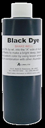 Alumilite Dye Black 6 OZ (1) Bottle RM