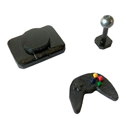 Miniature Playstation With Controller and Joystick, 1:6 scale Dollhouse Handmade