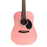 Jasmine 6 String Acoustic Guitar, Right, Rose (S35-RG-U)