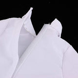 CUTICATE White Nurse Dress and Cap for 1/3 BJD Doll Clothes for Night Lolita Dolls