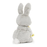 GUND Amazon Exclusive Easter Bunny with Basket, Gray, 10"