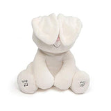 Baby GUND Flora The Bunny Animated Plush Stuffed Animal Toy, Cream, 12"