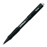 Pentel Twist Erase EXPRESS Automatic Pencil, 0.7mm Lead Size, Black Barrel, Box of 12 (QE417A)