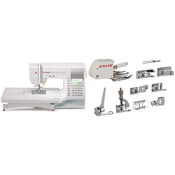 SINGER | Quantum Stylist 9960 Computerized Sewing Machine with Accessory Kit, Includes 9 Presser Feet, Twin Needles, & Case - Sewing Made Easy