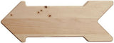 Walnut Hollow Pine Signboard, Arrow