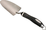 Edward Tools Bend-proof Garden Trowel - Heavy duty polished stainless steel - Rust Resistant Oversized trowel for quicker work - Digs through rocky / heavy soils - Comfort Grip