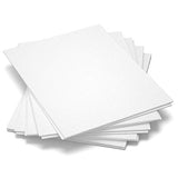 GOTIDEAL Canvas Panels 8x10" inch Set of 10,Professional Primed White Blank- 100% Cotton Artist Canvas Boards for Painting, Acrylic Paint, Oil Paint Dry & Wet Art Media