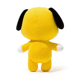 Plush Toy Cushion Plush Doll Cushion Pillow Warm Bolster Cute Cartoon Pillow Soft Animal Stuffed Doll Toy (Yellow Puppy)