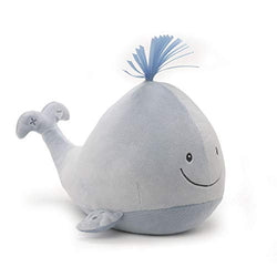 Gund Baby Sounds and Lights Whale Stuffed Animal Plush Toy, Blue, 12"