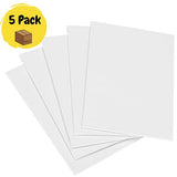 Mr. Pen- Cotton Canvas Panels, 5 Pack, 5x7 Inch, Triple Primed for Oil & Acrylic Paints, Canvas Boards for Painting, Painting, Drawing & Art Supplies, Blank Canvas for Painting, 3mm Thickness.