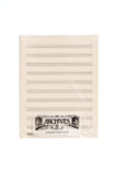 Archives Double-Folded Manuscript Paper Sheets, 10 stave, 24 Sheets
