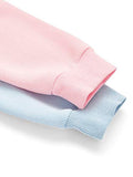 SweatyRocks Womens Long Sleeve Colorblock Pullover Kawaii Hoodie Sweatshirt Tops Multicoloured Grey L