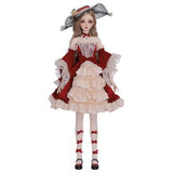 Y&D Princess BJD Doll 1/3 63.5cm SD Ball Joint Doll Gifts for Girl with Full Set Clothes Shoes Socks Wig Hat Eyes DIY Doll Best, 100% Handmade Doll