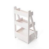 Odoria 1/12 Miniature Plant Shelf Rack Dollhouse Furniture Accessories, White