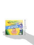 Crayola TRTAZ11A 071662000646 Crayon Set, 3-5/8", Permanent/Waterproof, 64/BX Sold As 1 Box,