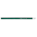 Dixon Wood-Cased Pencils, Tuxedo Green, 8 Count (X14608)