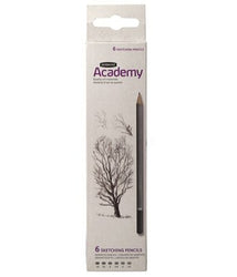 Derwent : Academy Sketching Pencil : Carton of 6