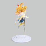 Max one Hot !! Anime Figure 18cm Nisekoi Kirisaki Chitoge 1/8 Scale Pre-painted PVC Action Figure Collectible Model Toy (Color: Yellow)