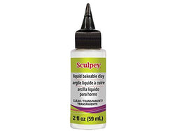 Sculpey Polyform Liquid Clay 2oz Clear