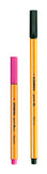 Stabilo Point 88 Fineliner Mini Pens, 0.4 mm Fineliner - 8-Color Wallet Set