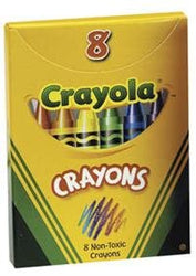Crayola Crayons 8 Colors, 3 Pack, 3