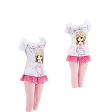 BJDBUS 10 Sets Clothes for 11.5 in Girl Doll, Handmade Casual Daily Wear Outfits Dressing Up Accessories