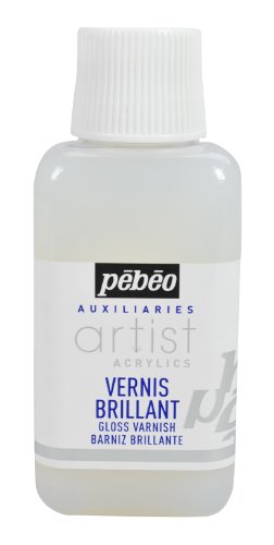 Artist Acrylics Auxiliaries Gloss Varnish, 250-Milliliter