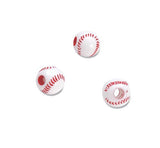 Darice Plastic Baseball Bead, 60pc Pkg. (19820-12)