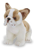 Bearington Collection Frenchie Plush Stuffed Animal French Bulldog Puppy Dog, 13 inches