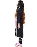 Miccostumes Womens Girls Kimono Cosplay Costume with Bamboo (M, Multicolored)