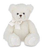 Bearington Aspen White Plush Stuffed Animal Teddy Bear, 17 inches