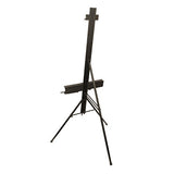 US Art Supply Del Mar Aluminum Light-Weight Studio Easel with Adjustable Tray and Palette Holder