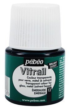 Vitrail Glass Paint 45ML Bottles (Emerald)