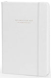 Minimalism Art | Premium Edition Notebook Journal, Medium A5 5.8"x8.3", Dotted, Hard Cover, White, 234 Numbered Pages, Gusseted Pocket, Ribbon Bookmark, Ink-Proof Paper 120gsm | San Francisco